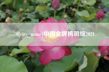南县中国金牌榜明细2021