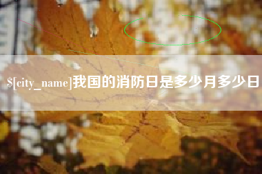 南县我国的消防日是多少月多少日