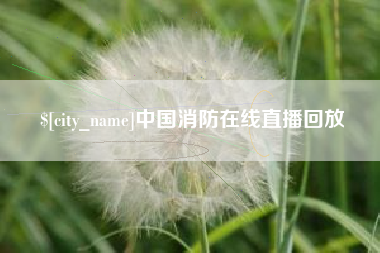 南县中国消防在线直播回放