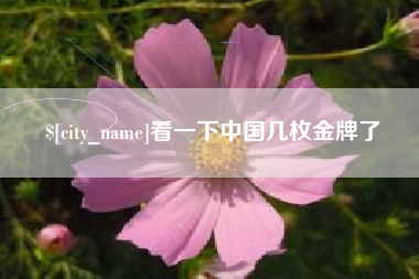 南县看一下中国几枚金牌了
