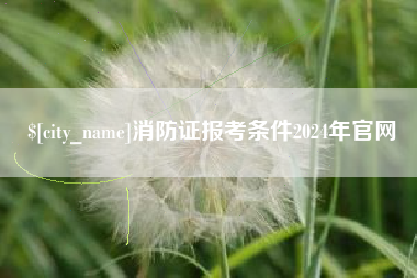 南县消防证报考条件2024年官网