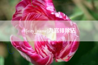 南县九宫排除法