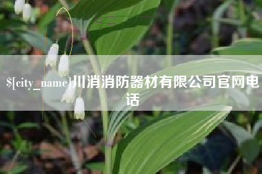 南县川消消防器材有限公司官网电话