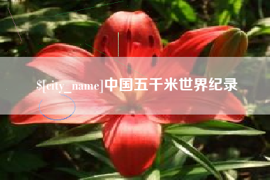 南县中国五千米世界纪录
