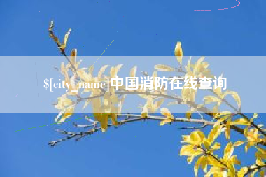 南县中国消防在线查询