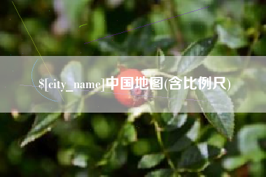 南县中国地图(含比例尺)