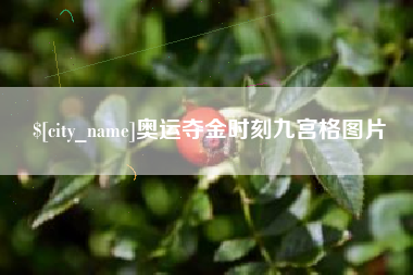 南县奥运夺金时刻九宫格图片