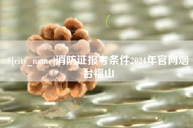 南县消防证报考条件2024年官网烟台福山